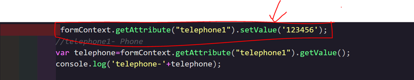 Use Form Context To Set Form Values with Web resource in Dynamics CRM